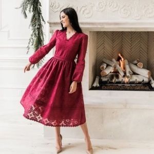 Rachel Parcell holiday Noel dress